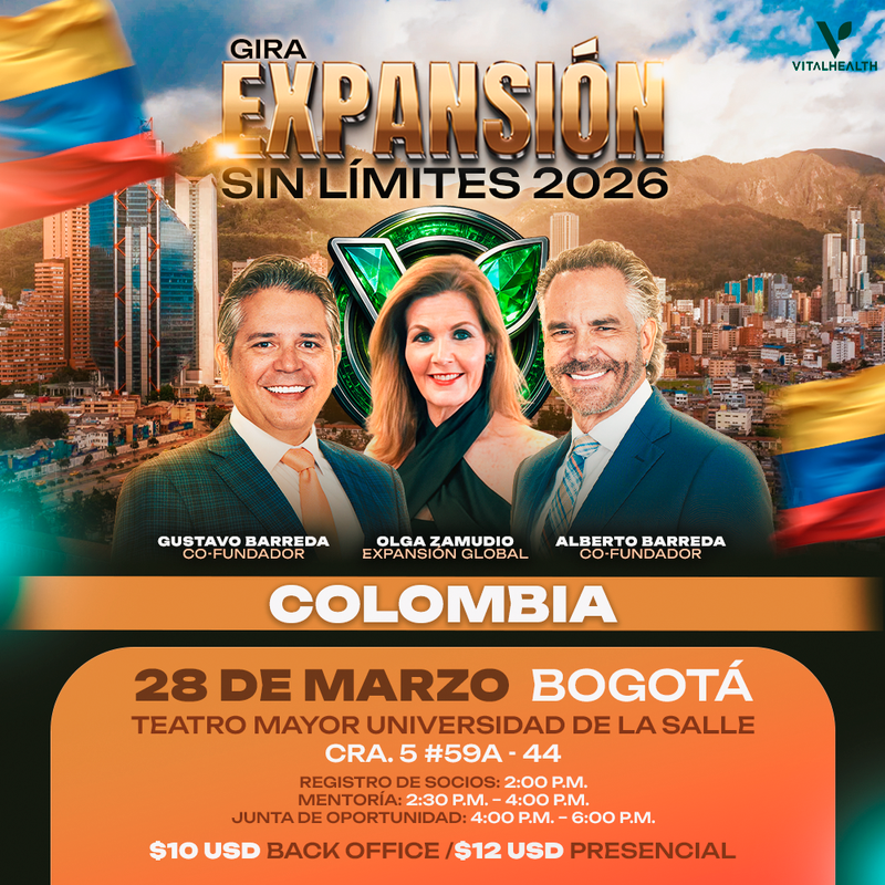 Expansion Without Limits 2026 Tour | Bogota, Colombia