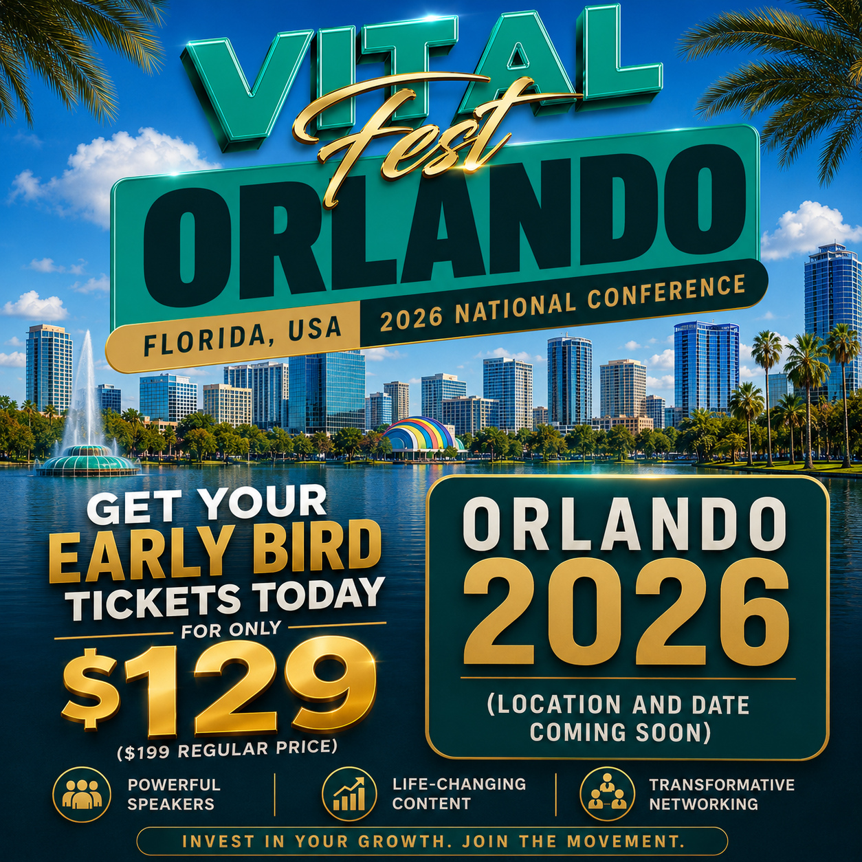 Vital Fest 2026 | Orlando, FL