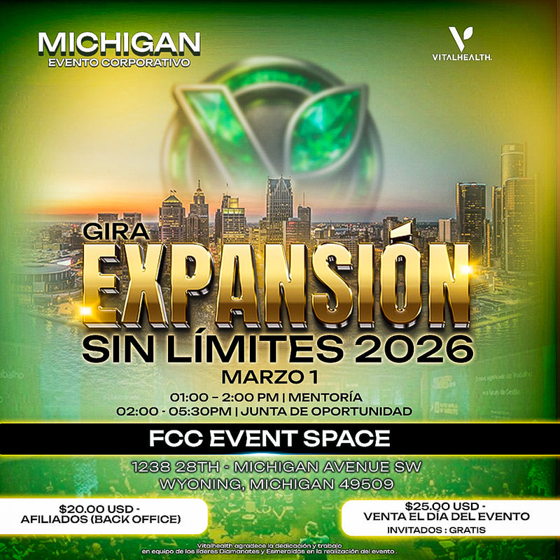 Gira Expansión Sin Límites 2026 | Michigan