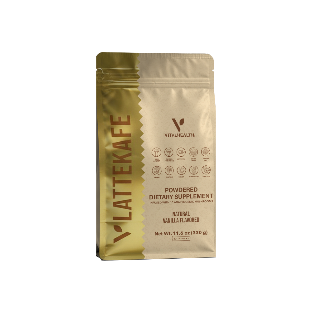 Lattekafe – Functional Mushroom Vanilla Latte
