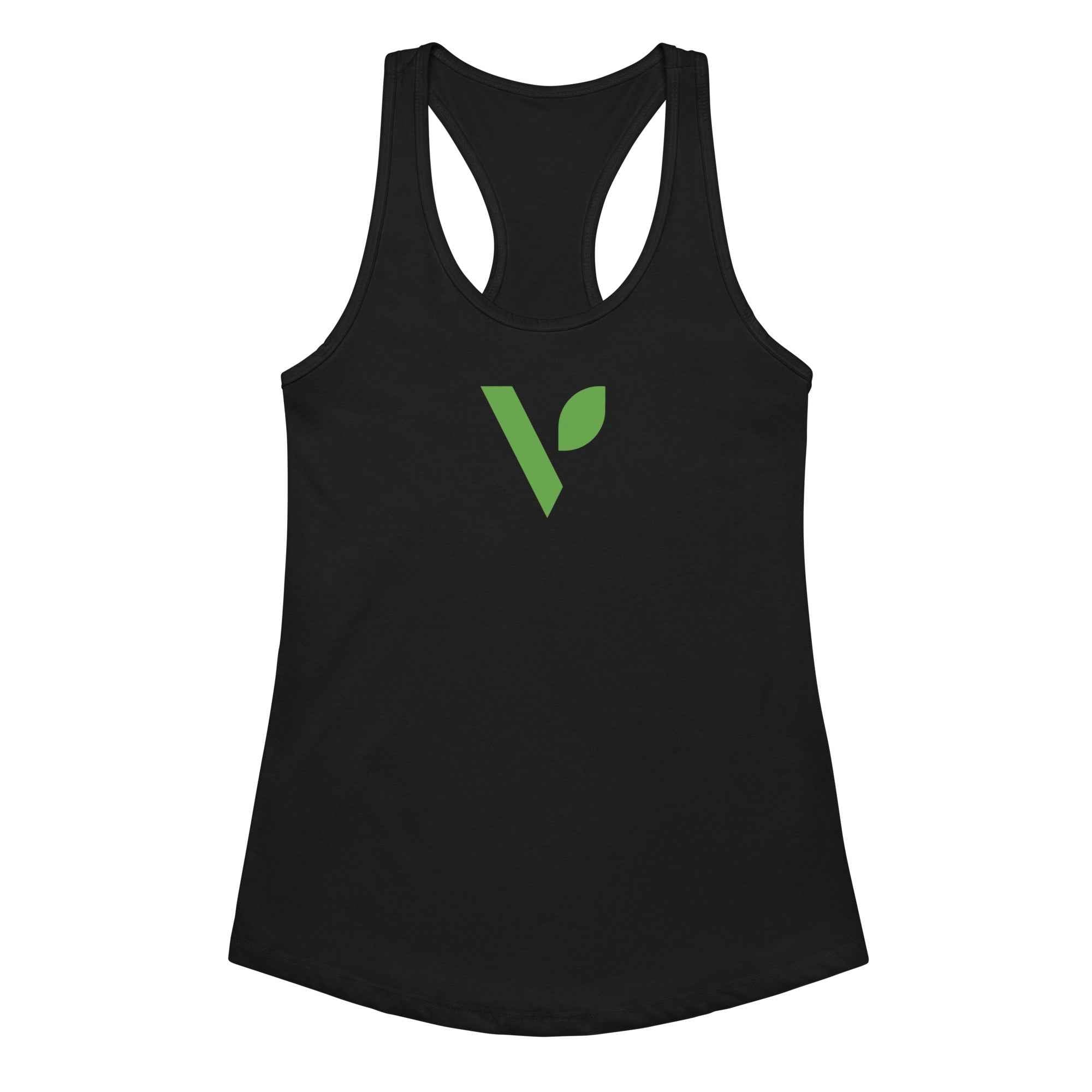 Women’s fitted racerback tank top