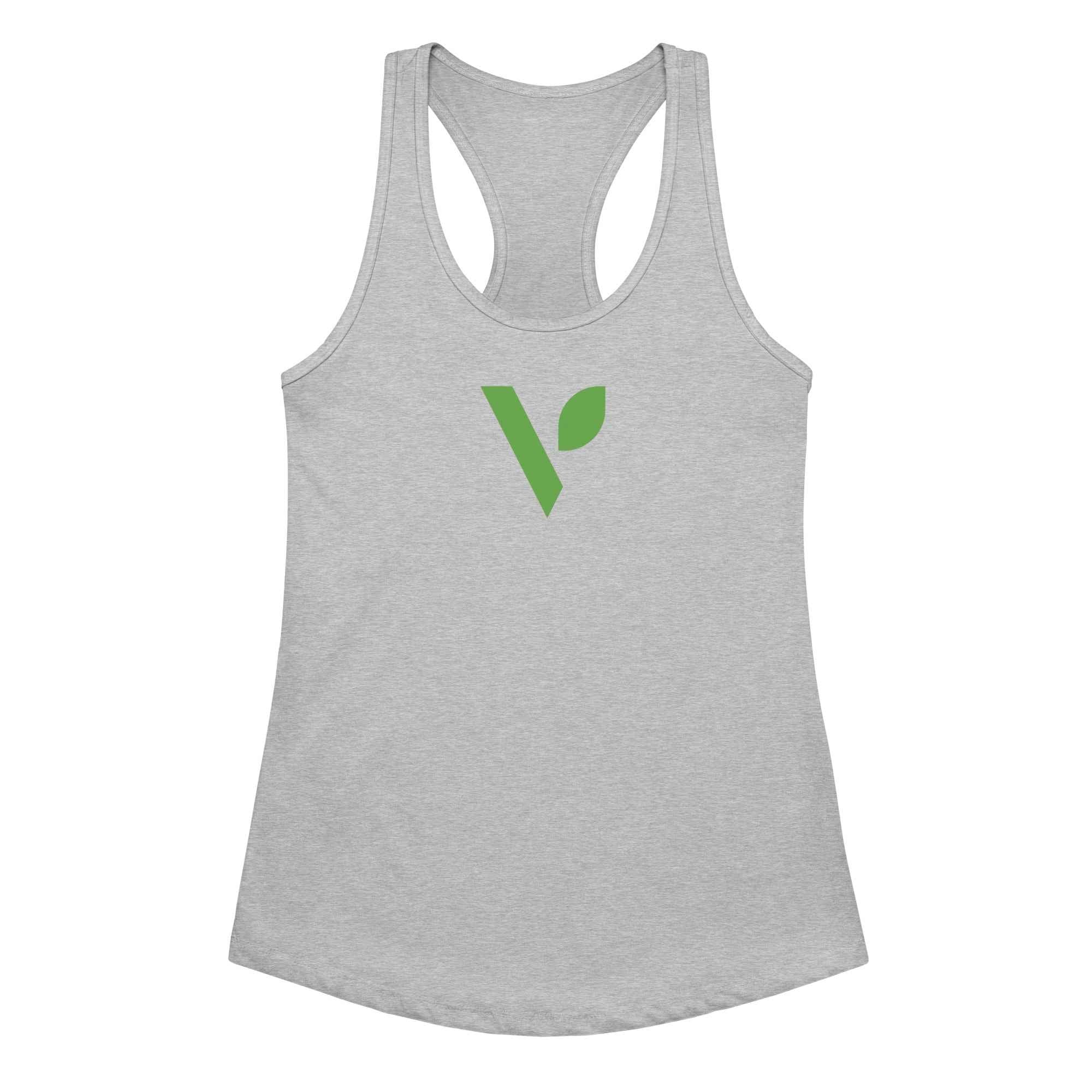 Women’s fitted racerback tank top